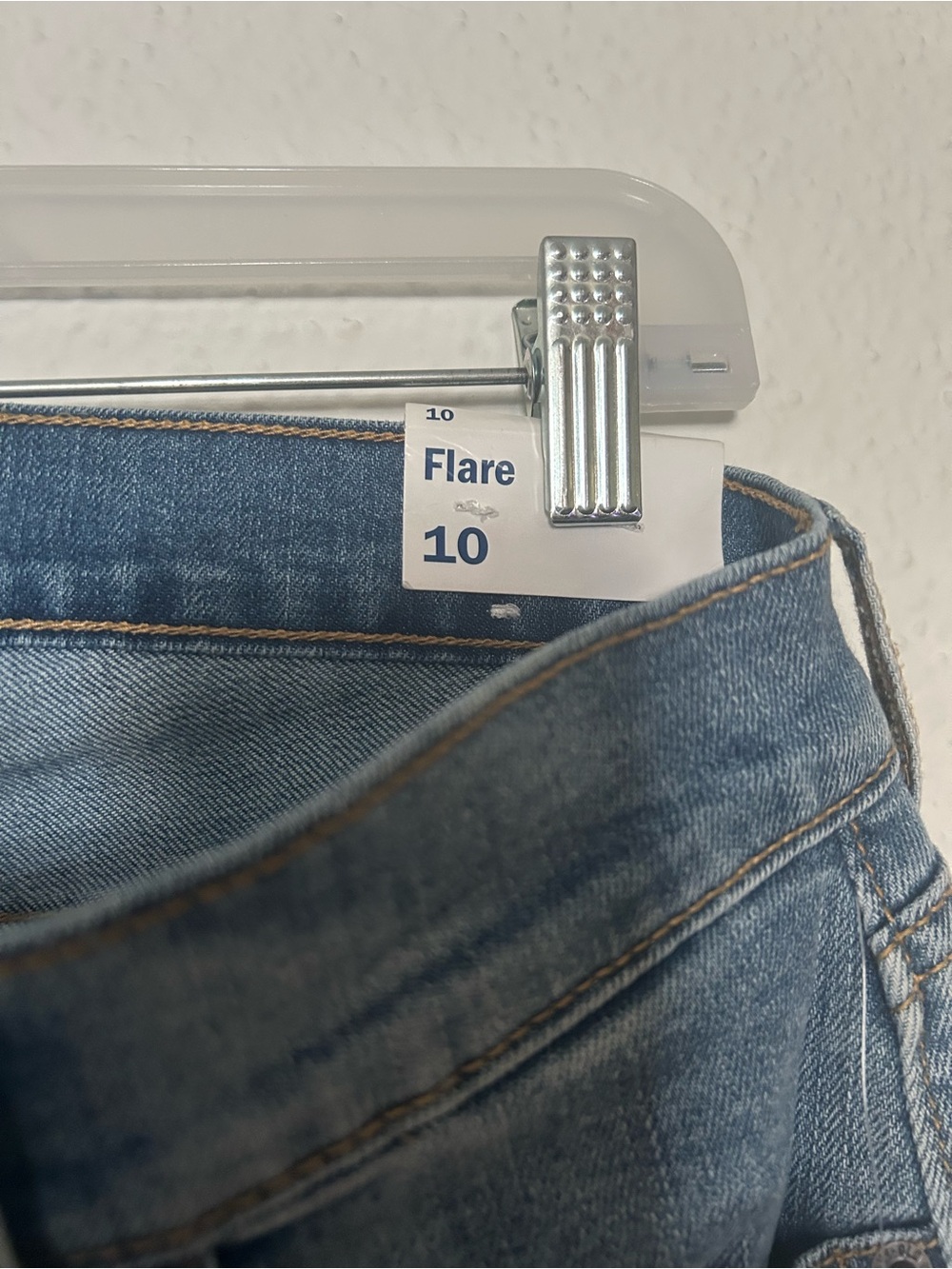 Classic Women's Mid Wash Straight Jeans - Picture 3 of 5